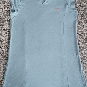 OP Blue Fitted T-Shirt Swim Coverup